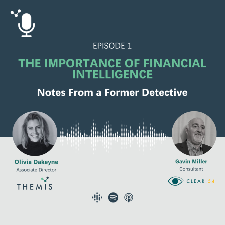 Gavin Miller – The importance of financial intelligence – Notes From a Former Detective